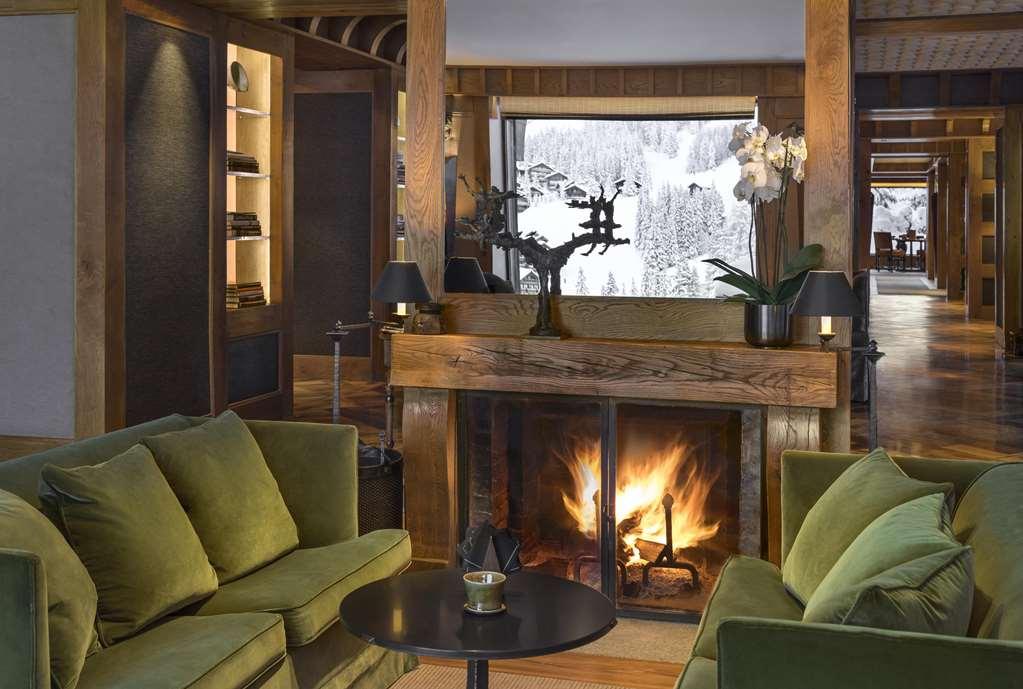 Hotel Aman Le Melezin à Courchevel Restaurant photo